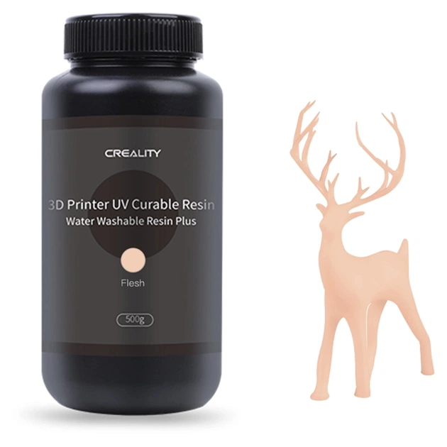 Фотополімерна смола Creality Resin, Water Washable Plus 500г, body (3302010046) - изображение 1