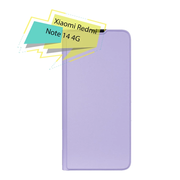 Чохол до мобільного телефона BeCover Exclusive New Style Xiaomi Redmi Note 14 4G Purple (713324) - зображення 1