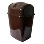 Контейнер для сміття ММ Пласт Коричневий 27 л (ММ BIN27br/коричневий) - зменшене зображення 1