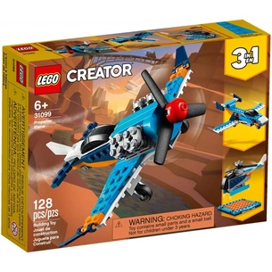 Конструктор LEGO Creator Гвинтовий літак 128 деталей (31099) зображення 1