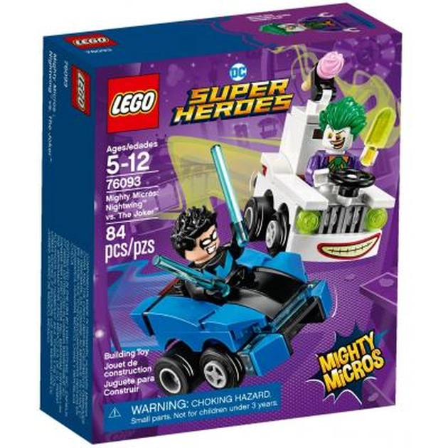 Конструктор LEGO Super Heroes Mighty Micros: Найтвінґ проти Джокера (76093) - изображение 1