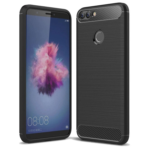 Чохол до мобільного телефона Laudtec для Huawei Y7 Prime 2018 Carbon Fiber (Black) (LT-YP2018) - зображення 1
