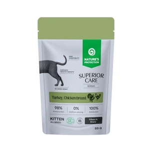 Вологий корм для кішок Nature's Protection Superior Care Kitten Grain Free with Turkey and Chicken Breast 85 г (NPSC47910) зображення 1