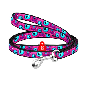 Повідець для котів WAUDOG Nylon "Око монстра" Ш 10 мм Д 122 см (369-4049) зображення 1