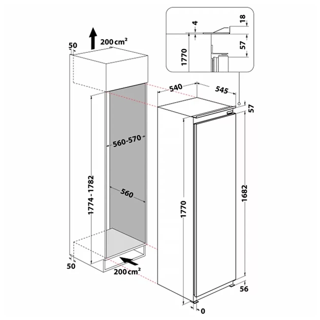 Морозильна камера Whirlpool WHSD18F013D1 - picture 12