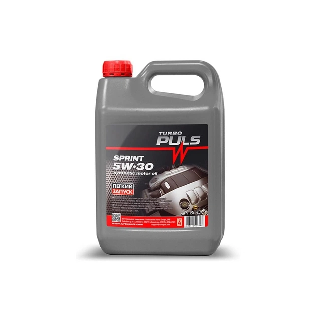 Моторна олива TURBO PULS SPRINT 5W-30, API SL/CF 3,6л (4823110406144) - зображення 1