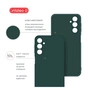Чохол до мобільного телефона Intaleo Silicone Samsung Galaxy A24 Dark Green (1283126600081) - зменшене зображення 5