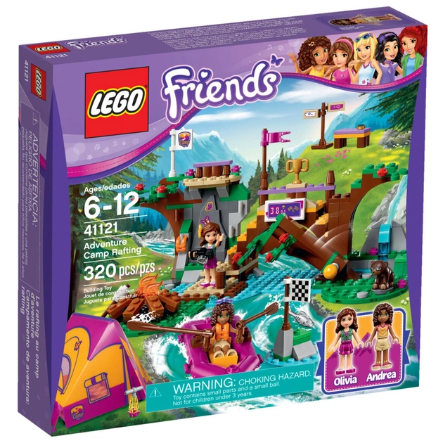Конструктор LEGO Friends Спортивний табір: сплав річкою (41121) - изображение 1