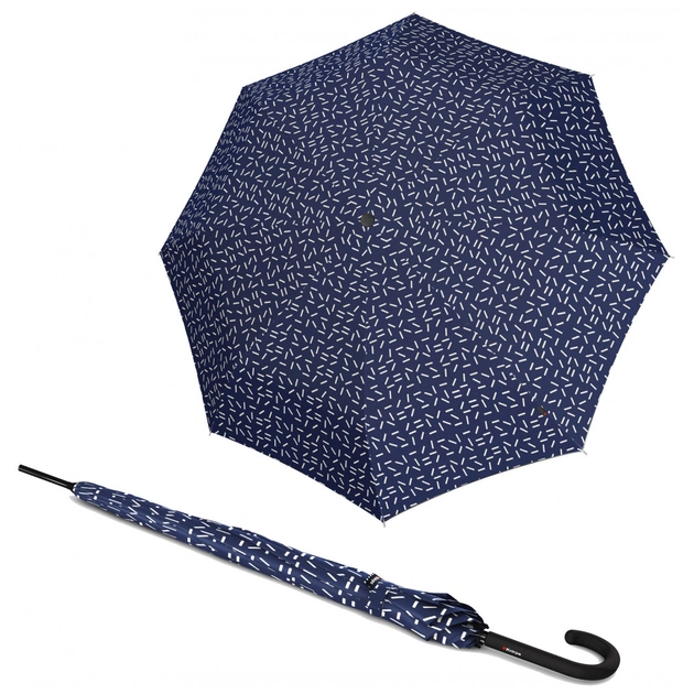 Парасоля Knirps A.760 Stick Automatic 2Dance Blue (Kn96-7760-8503) - зображення 1