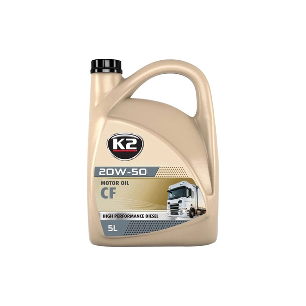 Моторное масло K2 MOTOR OIL 20W-50 CF 5 л (O4105E) - изображение 1
