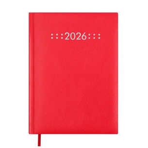 Еженедельник Buromax датированный 2026 CLASSIC, А5 красный (BM.21121-05) изображение 1