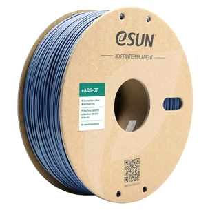 Пластик для 3D-принтера eSUN EABS-GF 1,75mm 1kg GREY (EABS-GF-P175H1) зображення 1