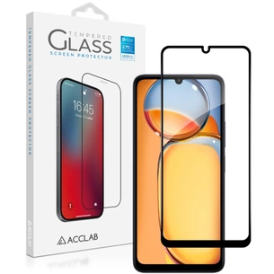 Скло захисне ACCLAB Full Glue Xiaomi Redmi 13C Black (1283126583209) зображення 1