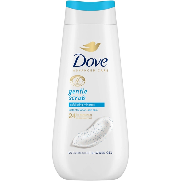 Гель для душа Dove Нежное отшелушивание 225 мл (8720181479311) - изображение 1