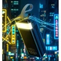 Батарея універсальна HOCO 30000mAh Plentiful 22.5W, built-in cables, LED, Black (DB58 / 715030) - зменшене зображення 9