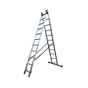 Драбина GTM 3-секції, розкладна, 3*11сх. 2,99-7,31м (KME311) - уменьшенное изображение 2