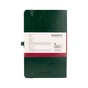 Блокнот Axent Partner Lux 125х195 мм 96 аркушів у клітинка Зелений (8202-04-A) - зменшене зображення 3