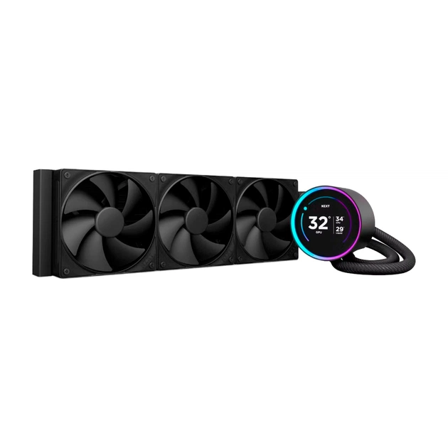 Система жидкостного охлаждения NZXT Kraken Elite 360mm AIO (RL-KN36E-B2) - изображение 1