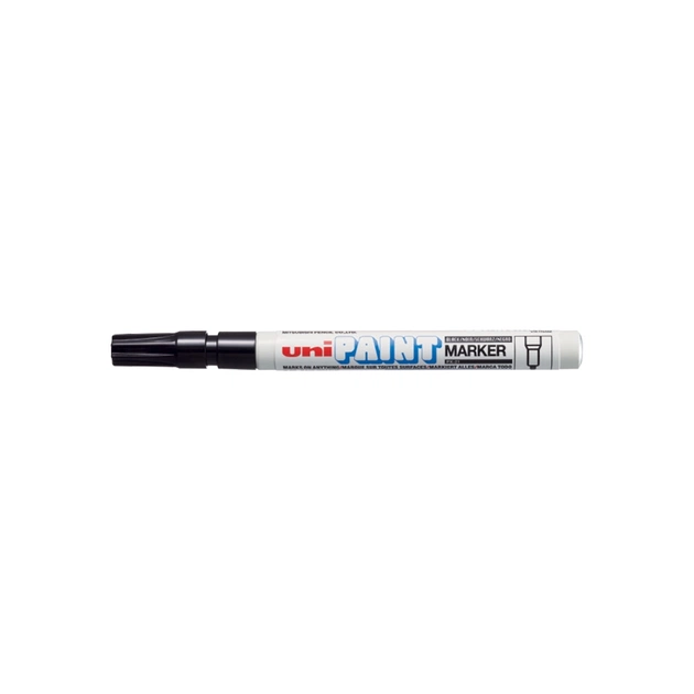 Маркер UNI перманентный Paint Черный 0.8-1.2 мм (PX-21.Black) - изображение 1