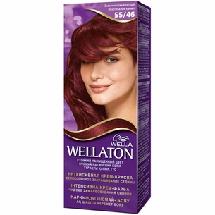 Фарба для волосся Wellaton 55/46 Екзотичний червоний 110 мл (4056800899166) зображення 1