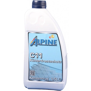Антифриз Alpine концентрат C11 Кuhlerfrostschutz син. 1,5л (1145B-15) зображення 1
