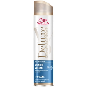 Лак для волосся Wella Deluxe Неймовірний об'єм 250 мл (3614229701593) изображение 1