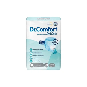 Підгузки для дорослих Dr.Comfort Extra Large 5.5 крапель 30 шт (8680131205622) зображення 1