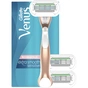 Бритва Venus RoseGold Extra Smooth з 3 змінними картриджами (7702018536931) - зменшене зображення 1