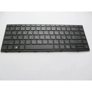 Клавіатура ноутбука HP ProBook 430 G5, 440 G5, 445 G5 черная с черной рамкой с подс (A46161) зображення 1