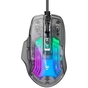 Мишка Havit HV-MS1011SE USB Transparent Black (6950676270280) - зменшене зображення 1