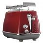 Тостер DeLonghi CTOC 2103 R (CTOC2103R) - зменшене зображення 1