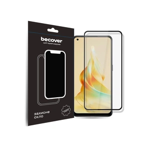 Скло захисне BeCover Oppo Reno8 T Black (709771) зображення 1