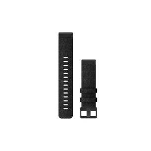 Ремінець до смарт-годинника Garmin fenix 6 22mm QuickFit Heathered Black Nylon (010-12863-07) зображення 1