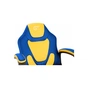 Крісло ігрове GT Racer X-1414 Blue/Yellow - зменшене зображення 6