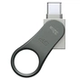 USB флеш накопичувач Silicon Power 32GB Mobile C80 Silver USB 3.2 (SP032GBUC3C80V1S) - зменшене зображення 4