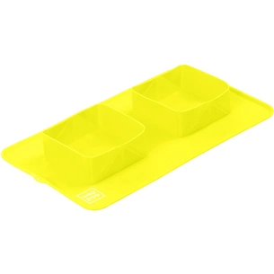 Посуд для собак WAUDOG Silicone Миска складана 385х230х50 мм жовта (50808) зображення 1