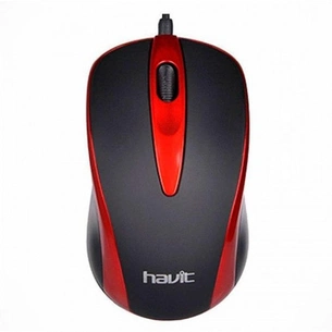 Мишка Havit HV-MS675 USB Red (22833) зображення 1