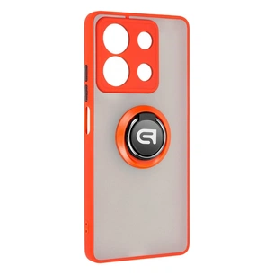 Чохол до мобільного телефона Armorstandart Frosted Matte Ring Xiaomi Redmi Note 13 5G Red (ARM72728) зображення 1