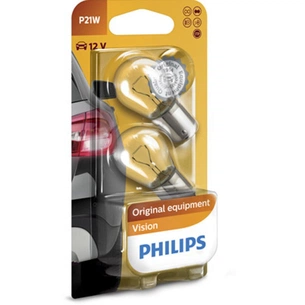 Автолампа Philips 21W (12498 B2) зображення 1