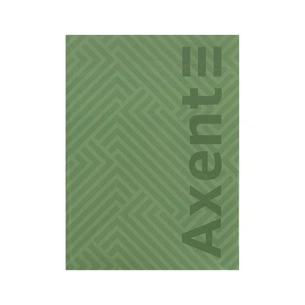 Книга записная Axent A4 Pattern, 96 листов клетка, зеленый (8425-1-A) изображение 1