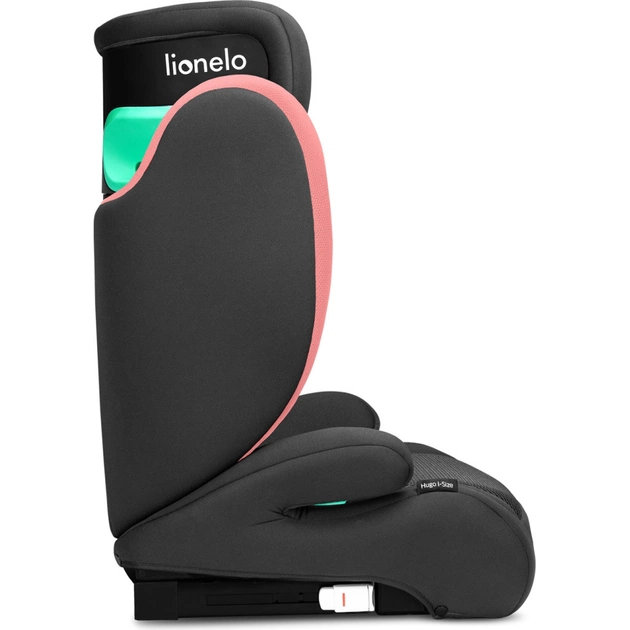 Автокрісло Lionelo Hugo I-Size Pink Baby 15-36 кг, рожеве (LO-HUGO I-SIZE PINK BABY) - зображення 6