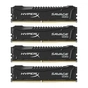 Модуль пам'яті для комп'ютера DDR4 64GB (4x16GB) 2666 MHz HyperX Savage BLACK Kingston Fury (ex.HyperX) (HX426C15SBK4/64) - зменшене зображення 1