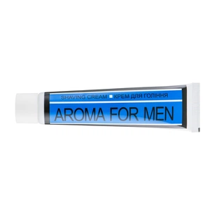 Крем для гоління Aroma For Men 65 мл (3800013539392) зображення 1