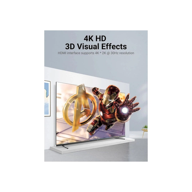 Концентратор Vention USB 3.1 Type-C to HDM/USB 3.0х3//PD 100W 5-in-1 (THFHB) - picture 8