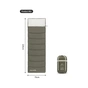 Спальний мішок Naturehike з капюшоном LD350 CNK2300SD016, темно-зелений (6976023921810) - зменшене зображення 2