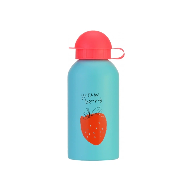 Поїльник-непроливайка Cool For School Strawberry, 500 мл., блакитна (CF61303) - зображення 1