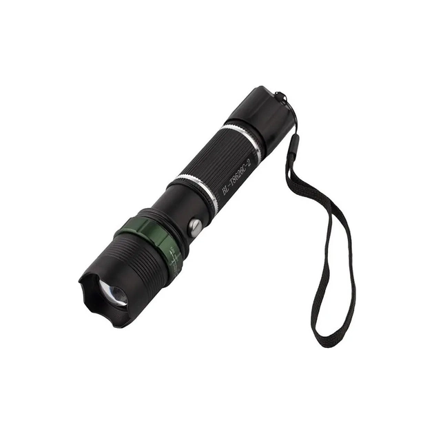 Ліхтар X-Balog UV 2 діоди BL-T8626C-2 алюмінієвий діапазон до 300 м (L0-72) - зображення 1