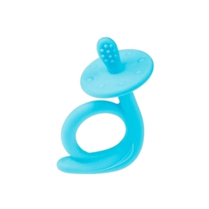 Прорізувач Akuku силіконовий Равлик, синій (A0114) зображення 1