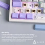 Клавіатура бездротова Ajazz AK980 V2 Maillard Switch White (AK980-V2-M-PWB) - зменшене зображення 9