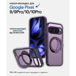 Чохол до мобільного телефона BeCover Aura Fold Google Pixel 9 / 9 Pro / 10 / 10 Pro Purple (714136) зображення 1
